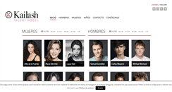 Desktop Screenshot of kailashmodel.com